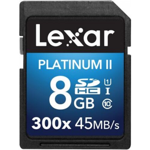 Lexar Platinum II 300x SDHC/SDXC UHS-I Cards