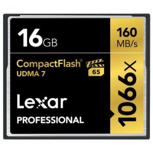 Lexar Professional 1066x CompactFlash Card - 16GB