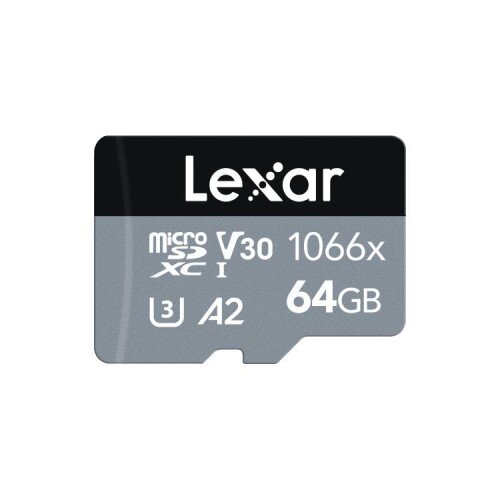 Lexar Professional 1066x MicroSDXC UHS-I Card SILVER Series