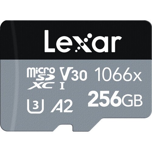 Lexar Professional 1066x MicroSDXC UHS-I Card SILVER Series - 256GB