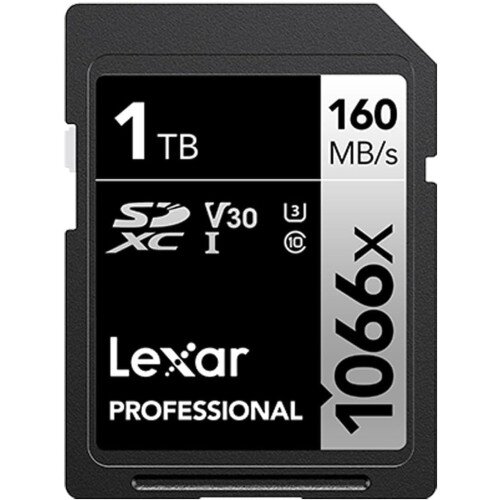 Lexar Professional 1066x SDXC UHS-I Card SILVER Series - 1TB