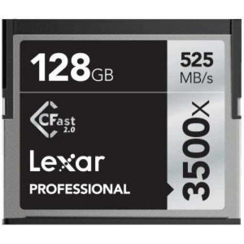 Lexar Professional 3500x CFast 2.0 Card - 128GB