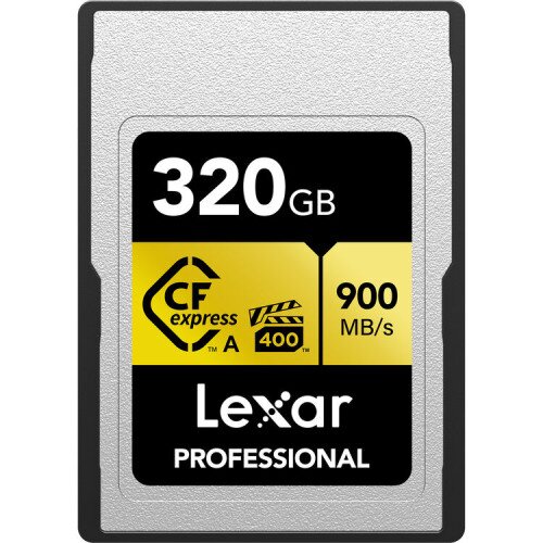 Lexar Professional CFexpress 2.0 Type A Card GOLD Series - 320GB - 1-Pack