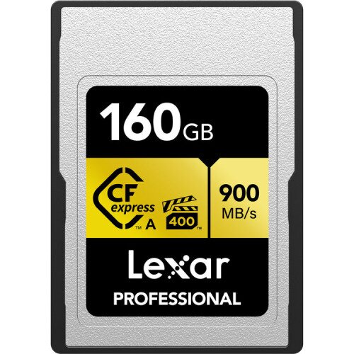 Lexar Professional CFexpress 2.0 Type A Card GOLD Series - 160GB - 1-Pack