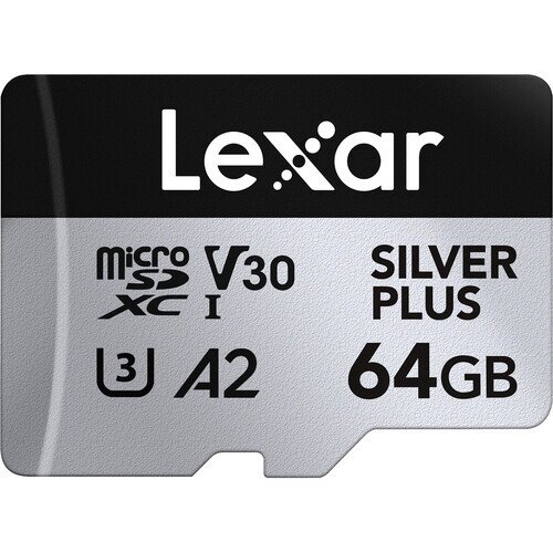 Lexar Professional SILVER PLUS MicroSDXC UHS-I Card