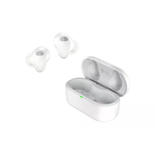 LG TONE Free T80 Dolby Atmos True Wireless Bluetooth Earbuds - White