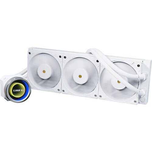 LIAN LI GA II Trinity Performance 360 AIO Cooler - White