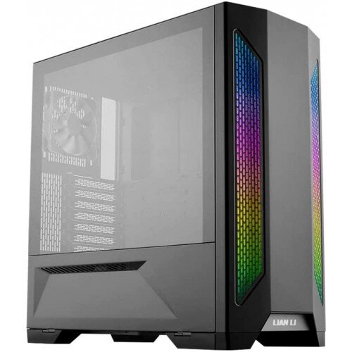 LIAN LI Lancool II Tempered Glass ATX Mid Tower Gaming Case - Black