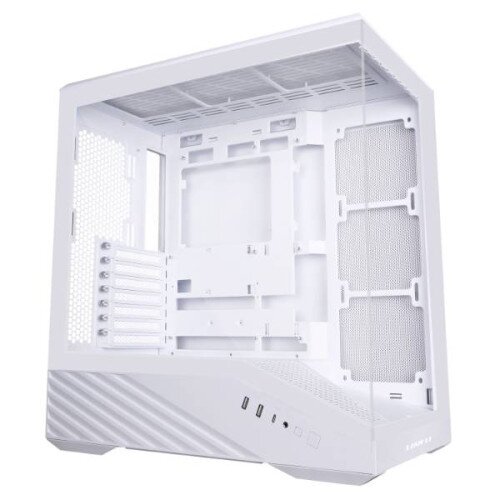 LIAN LI Vector V100R Mid-Tower Case - White