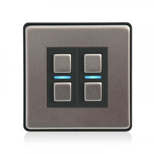 Lightwave Smart Dimmer 2 Gang Smart Switch