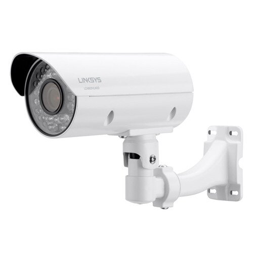 Linksys Outdoor Bullet Camera 1080p 3MP Night Vision for Business