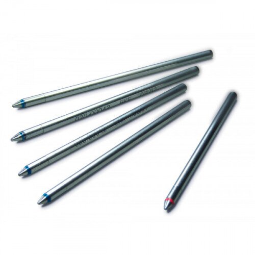Livescribe Echo & Sky Ink Refills, Medium Point, Red Fine Point, 5-Pack - Blue
