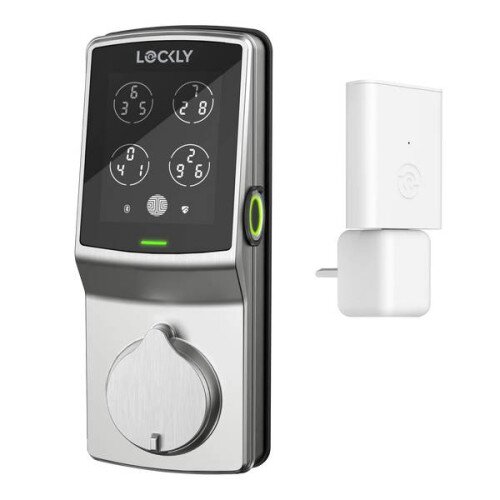 Lockly Wi-Fi Enabled Secure Pro Smart Lock - Satin Nickel - Dead Bolt - Standard Edition