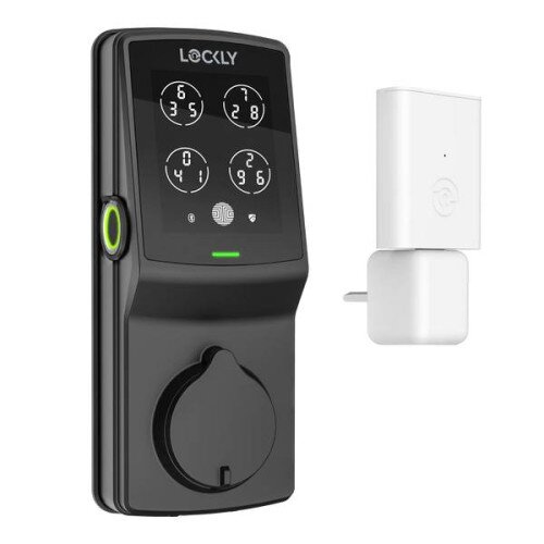 Lockly Wi-Fi Enabled Secure Pro Smart Lock - Matte Black - Dead Bolt - Special Edition