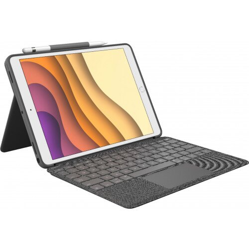 Logitech Combo Touch Backlit Keyboard Case with Trackpad for Apple iPad Air (3rd Gen) & Apple 10.5" iPad Pro - Graphite