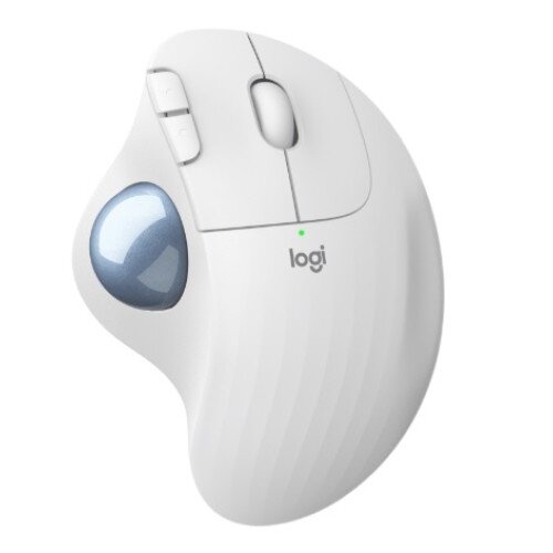 Logitech ERGO M575 Wireless Trackball Mouse - Off White