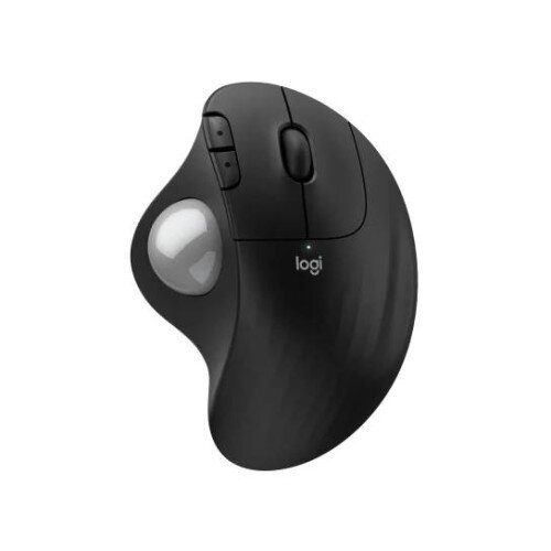Logitech ERGO M575S Wireless Trackball Mouse - Black / Silver