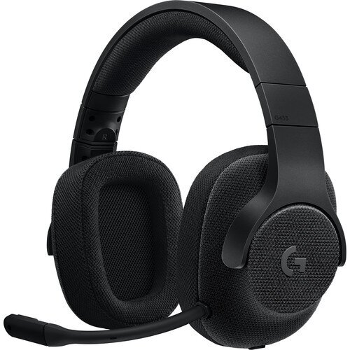 Logitech G433 7.1 Surround Wired Gaming Headset - Black