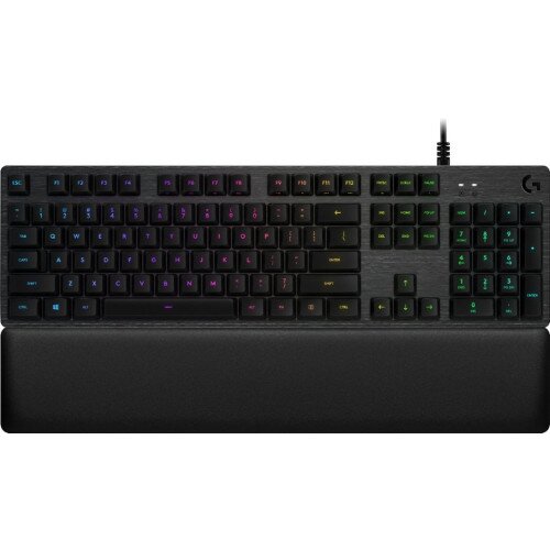 Logitech G513 Backlit Mechanical Gaming Keyboard - Carbon - GX Blue Switch