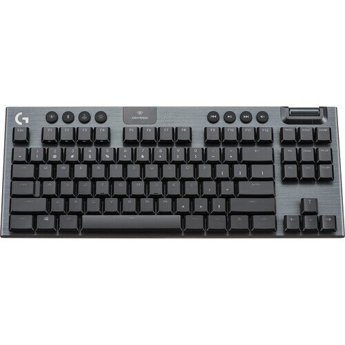 Logitech G915 TKL Tenkeyless Lightspeed Wireless Rgb Mechanical Gaming Keyboard - Clicky