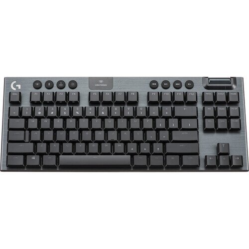 Logitech G915 TKL Tenkeyless Lightspeed Wireless Rgb Mechanical Gaming Keyboard - Clicky