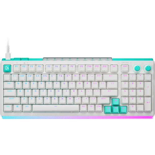 Logitech G G512 X 98 TMR Analog / Mechanical Gaming Keyboard - Tactile - White