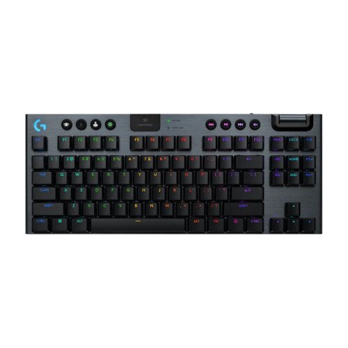 Logitech G G915 X LIGHTSPEED TKL Wireless Low Profile Gaming Keyboard - Tactile - Black