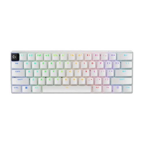 Logitech G PRO X 60 LIGHTSPEED Wireless Gaming Keyboard - Tactile - White