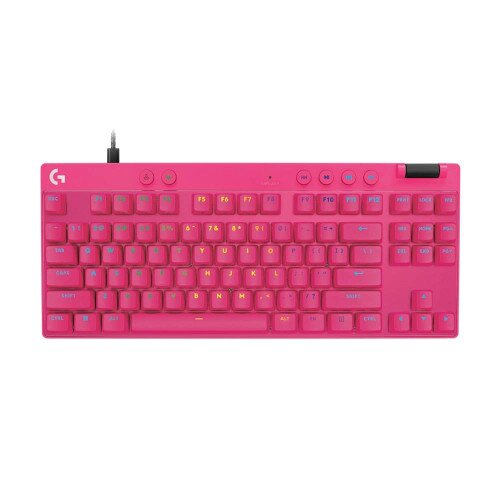 Logitech G PRO X TKL RAPID Gaming Keyboard - Pink