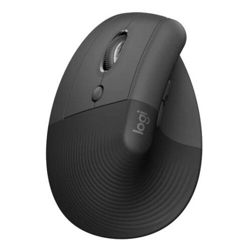 Logitech Lift Vertical Ergonomic Mouse - Left - Graphite