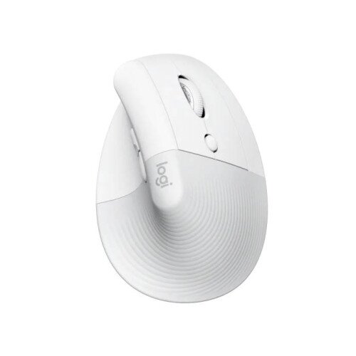 Logitech Lift Vertical Ergonomic Mouse - Right - Off White