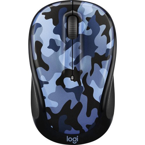 Logitech M325C Color Collection Wireless Mouse - Blue Camo