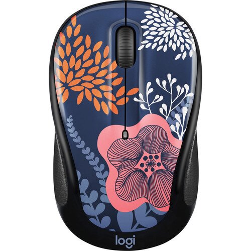 Logitech M325C Color Collection Wireless Mouse - Forest Floral