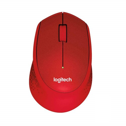 Logitech M331 Silent Plus Wireless Mouse - Red