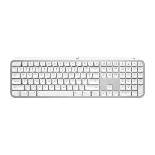 Logitech MX Keys S for Mac Wireless Keyboard - Pale Grey