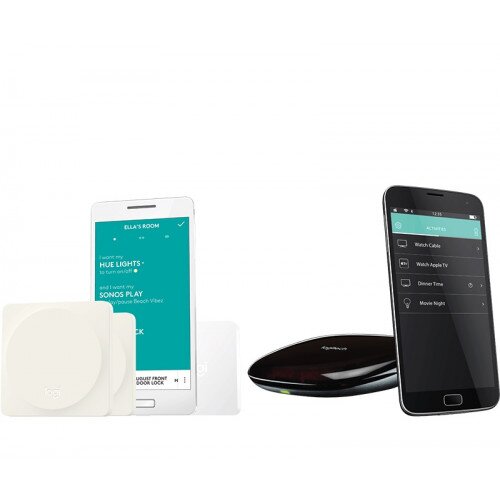 Logitech POP Home Switch Starter Pack and Harmony Hub Bundle