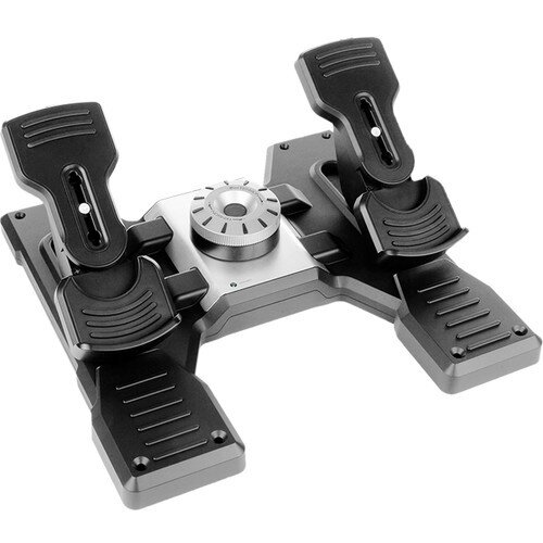Logitech Professional Simulation Rudder Pedals With Toe Brake