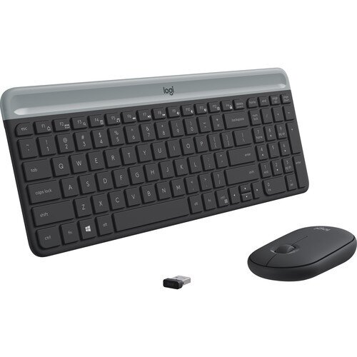 Logitech Slim Wireless Keyboard and Mouse Combo MK470