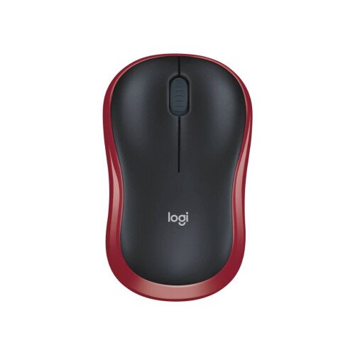 Logitech Wireless Mouse M185 - Red