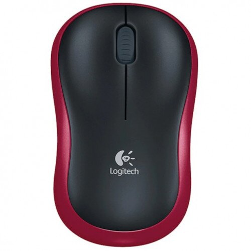 Logitech Wireless Mouse M185 - Red
