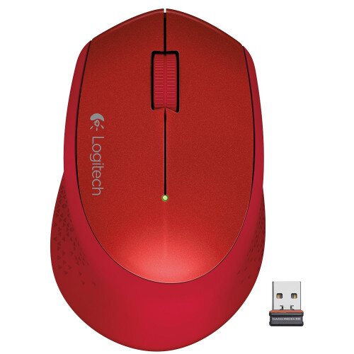 Logitech Wireless Mouse M320 - Red