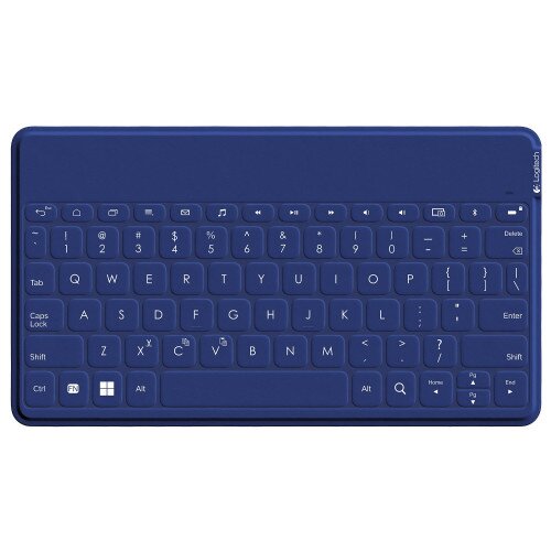 Logitech Keys-To-Go Ultra-Portable, Stand-Alone keyboard - Android 4.1 & Windows 7 - Dark Blue