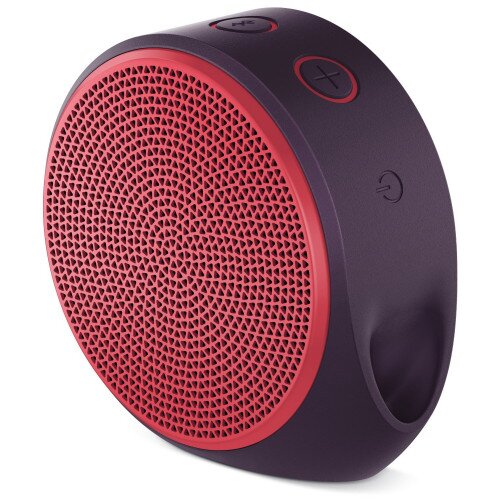 Logitech X100 Mobile Wireless Speaker - Red