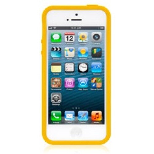 LUXA2 Ace iPhone 5/5S/SE Bumper Case - Yellow