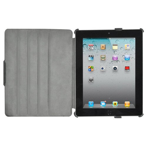 LUXA2 iPad 2 Legerity Stand Case with Automatic On/Off Function - Black