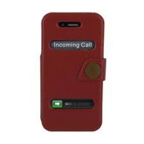 LUXA2 Lille iPhone 4S Case - Red - Embossed Pattern