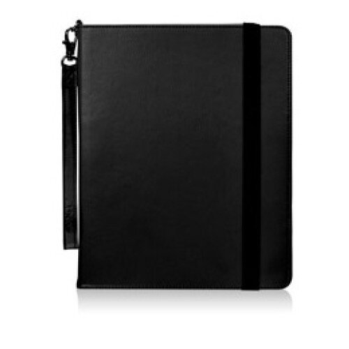 LUXA2 PA4 iPad Leather Stand Case - Black