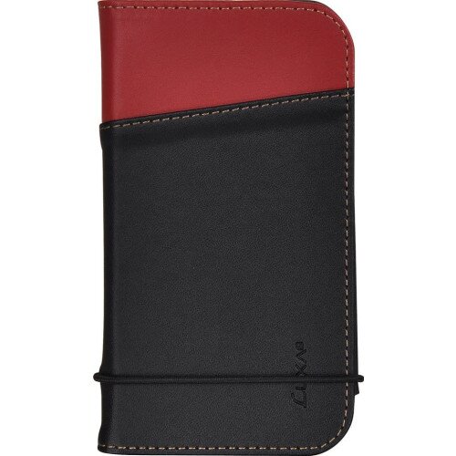LUXA2 Signature Samsung GALAXY S4 Leather Case - Red
