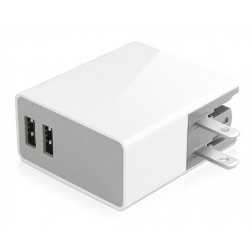 Macally 24 Watt Two USB Port Home Charger