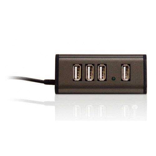 Macally 4-Port Hi-Speed USB 2.0 Hub for Mac and PC